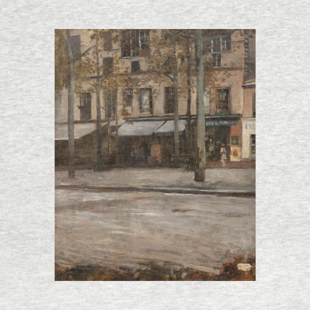 A Street in Paris. Study from Montmartre by Hugo Birger by Classic Art Stall